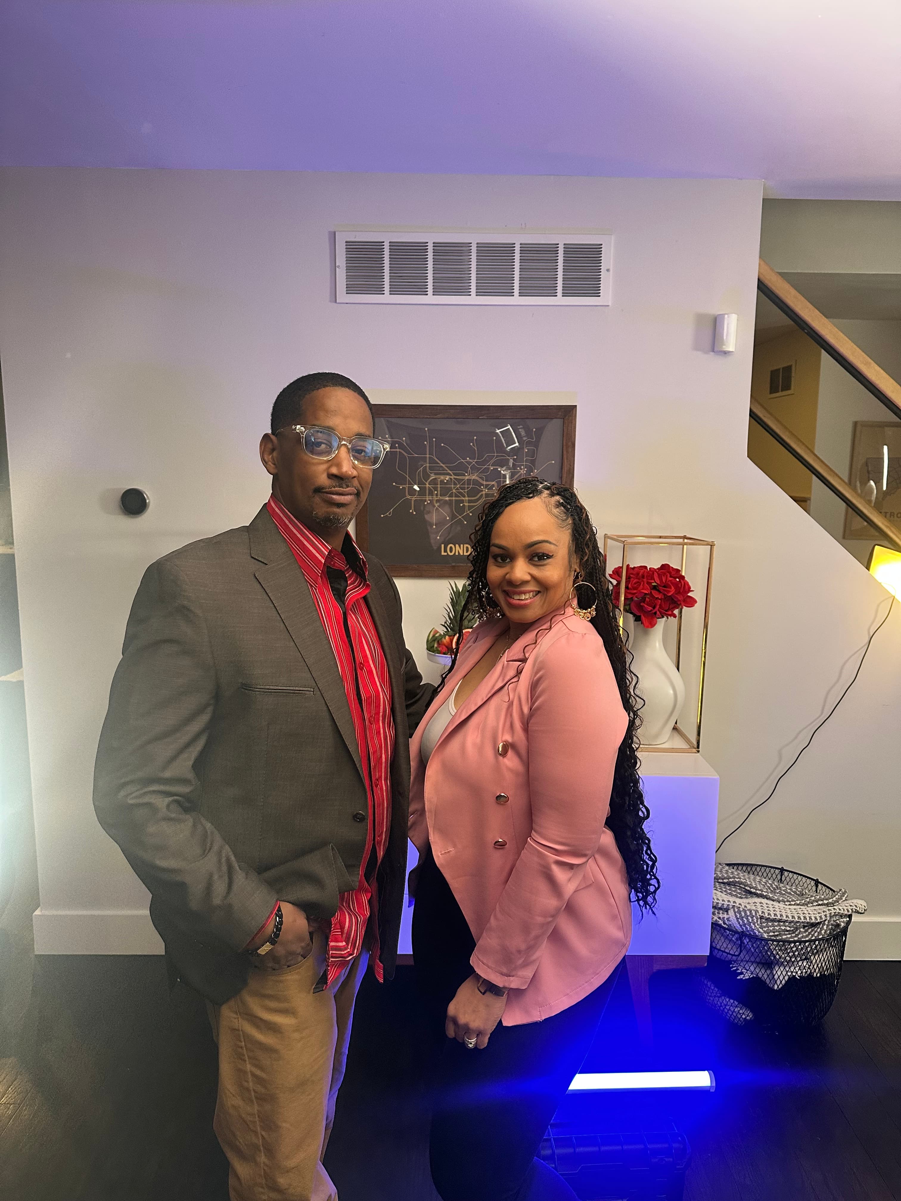 Mark at a professional event